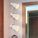 Reeva 3 Light 26 inch Modern Brass Bath Vanity Wall Light